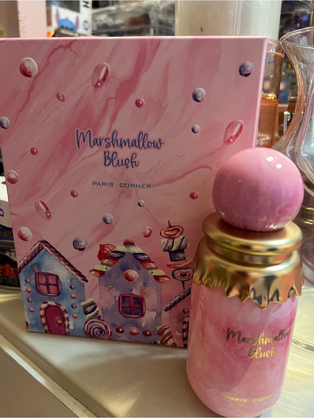 Marshmallow Blush Fragrance Bottle - Pink 100ml - Picture 3 of 3